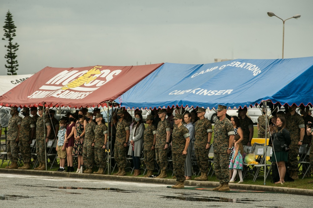 3d Supply Battalion conducts Change of Command ceremony