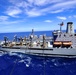 USS RONALD REAGAN and USS HALSEY Conduct Replenishment at Sea with USNS RAPPAHANNOCK and USNS CHARLES CREW