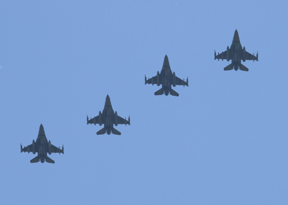 31 FW F-16s participate in Falcon Strike 21