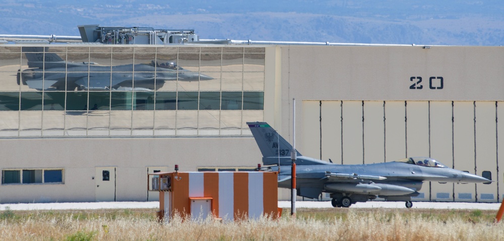 31 FW F-16s participate in Falcon Strike 21