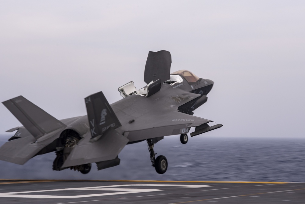 USS America conducts flight operations