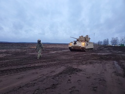 Scouts Conduct Gunnery Tables