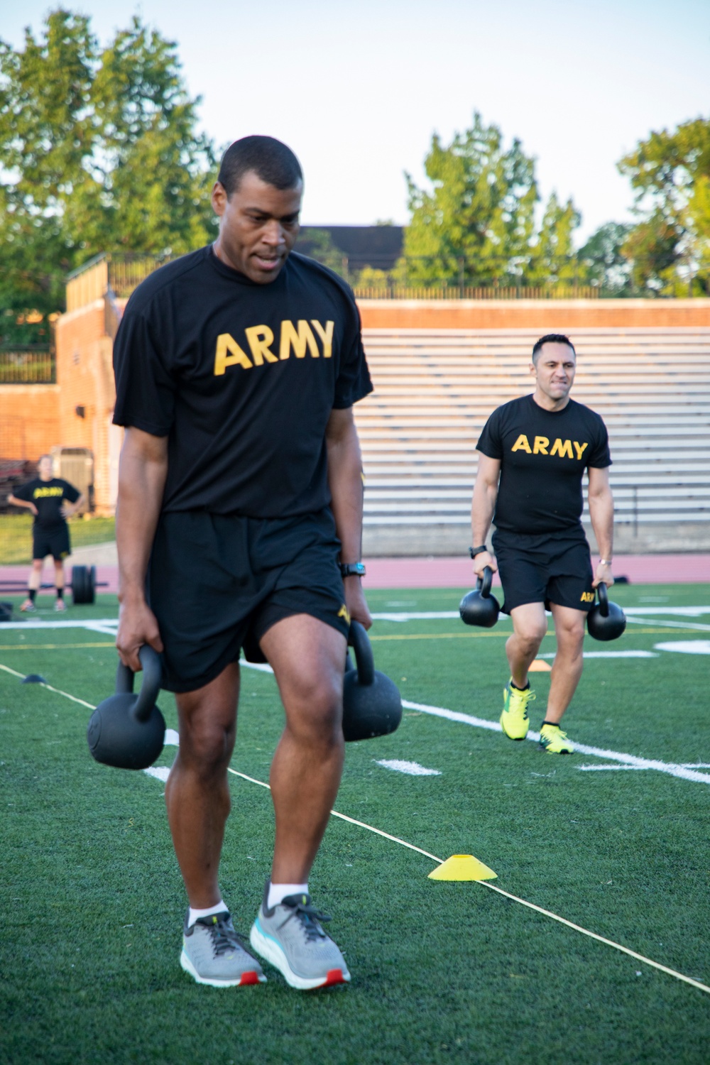 Transatlantic Division Gets Certified for Army Combat Fitness Test