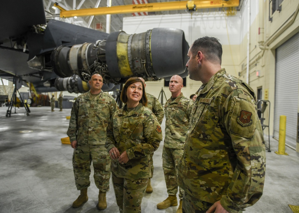 CMSAF visits Minot AFB
