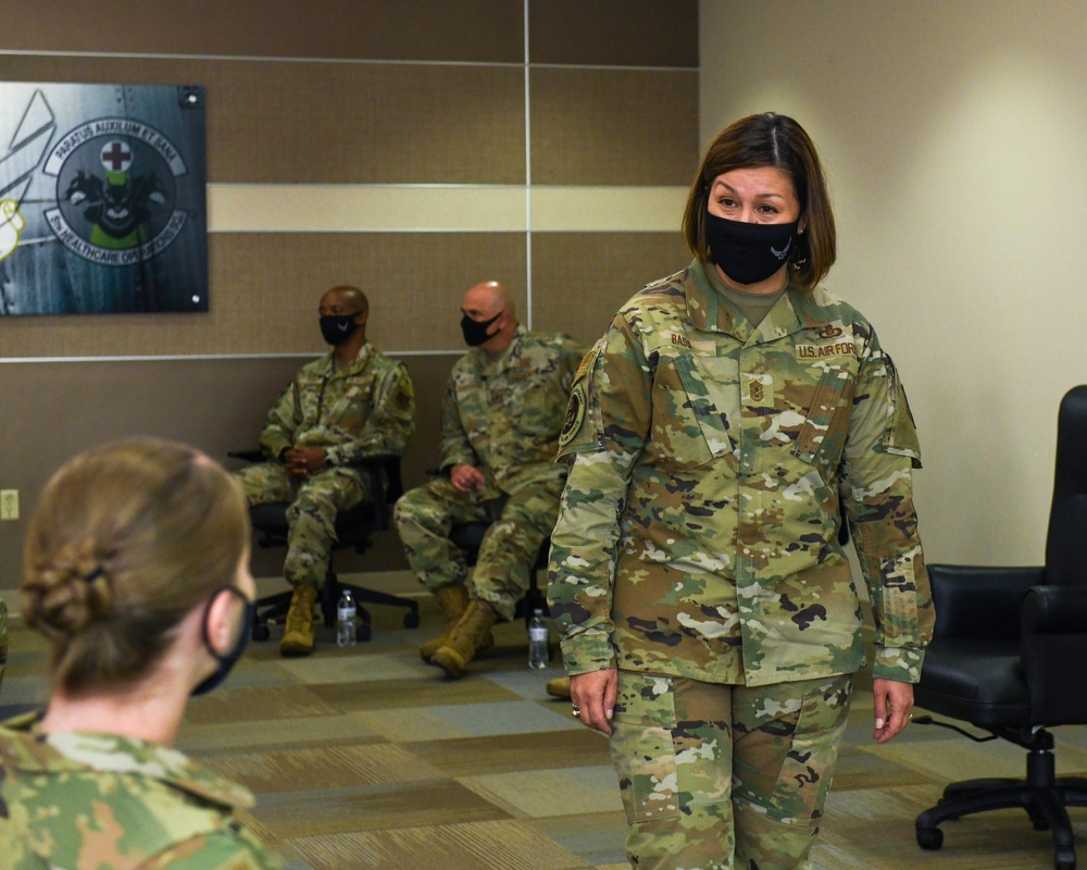 CMSAF visits Minot AFB
