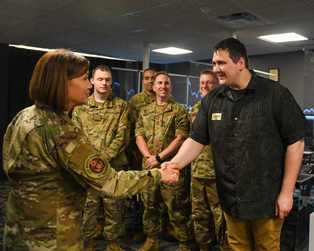 CMSAF visits Minot AFB