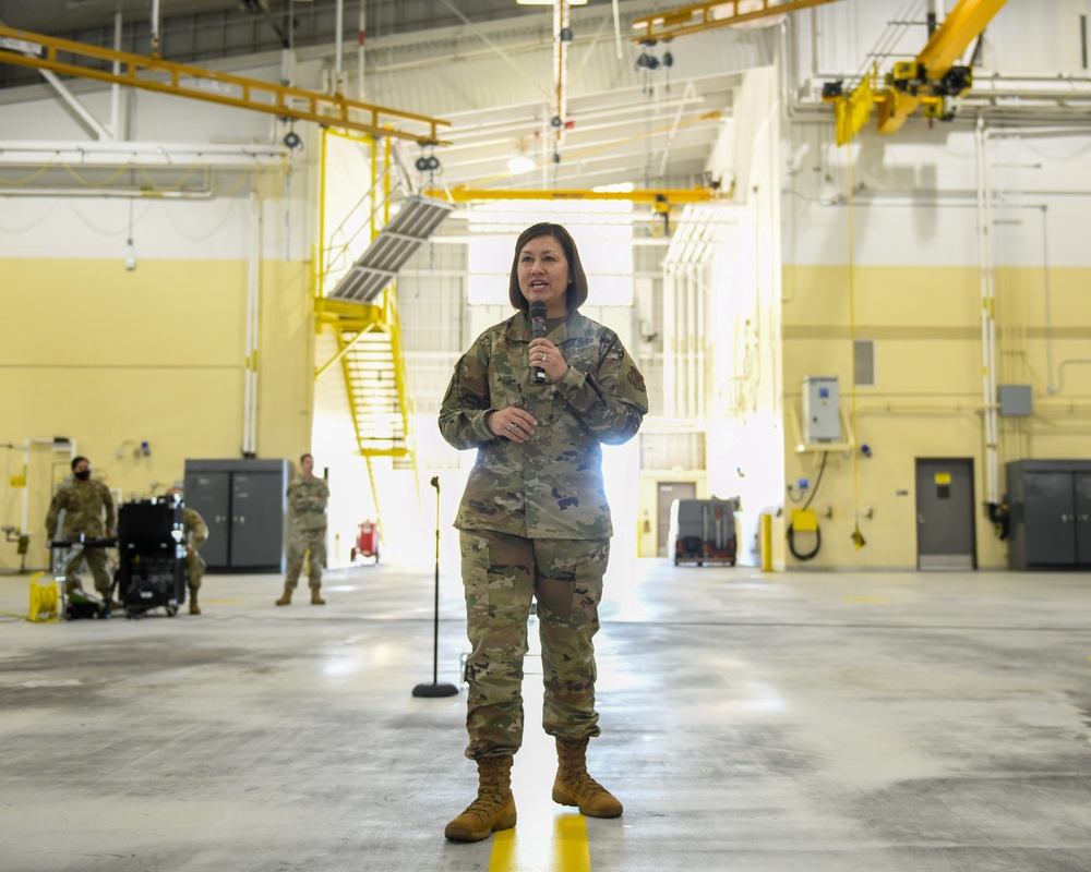 CMSAF visits Minot AFB