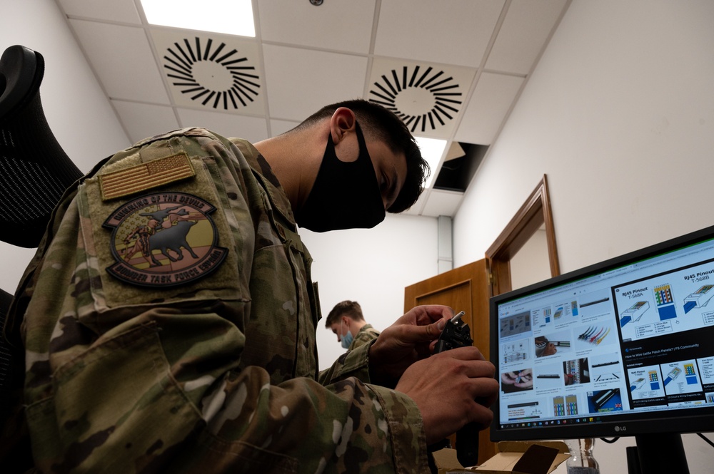 Communications enables Bomber Task Force Europe