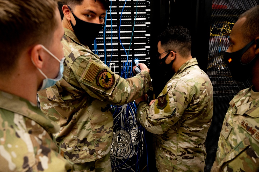 Communications enables Bomber Task Force Europe