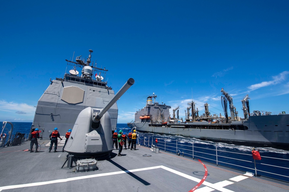 USS Shiloh May June 3, 2021 Underway