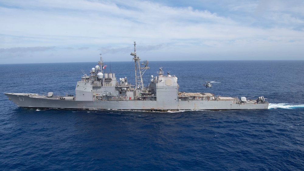 USS Shiloh May June 4, 2021 Underway