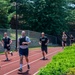 Running along
