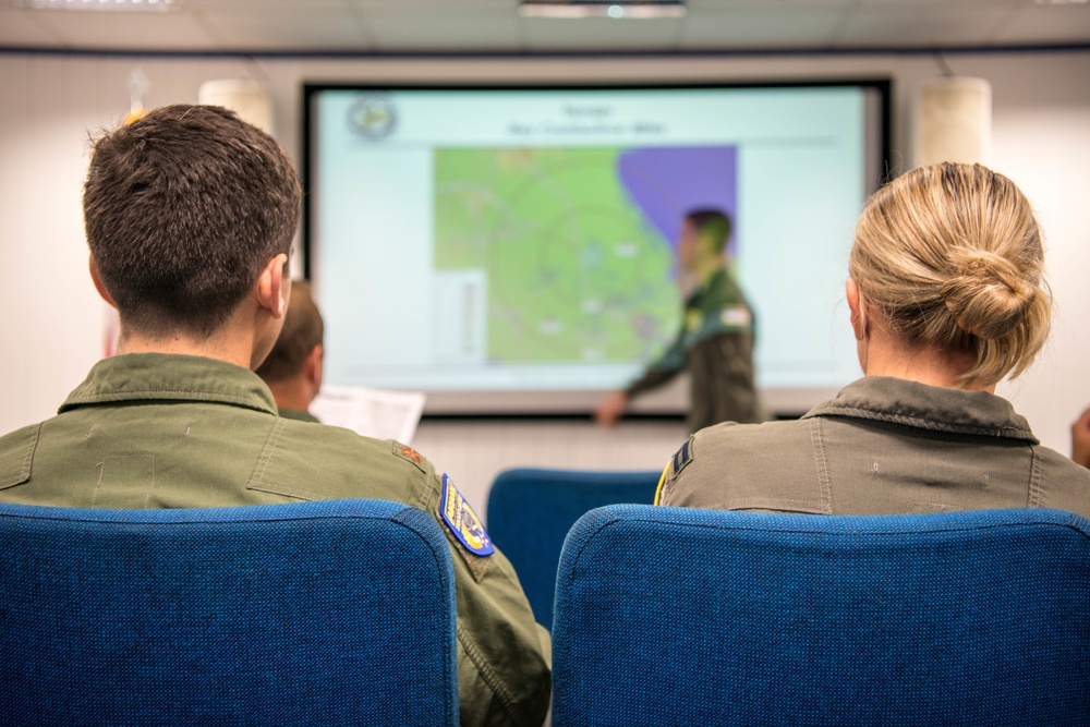 C-130Js conduct flyovers during D-Day 77th anniversary