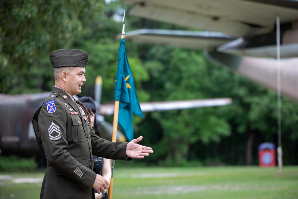 Staff Sgt. Kulani Lakanaria Promotes to Sgt. First Class