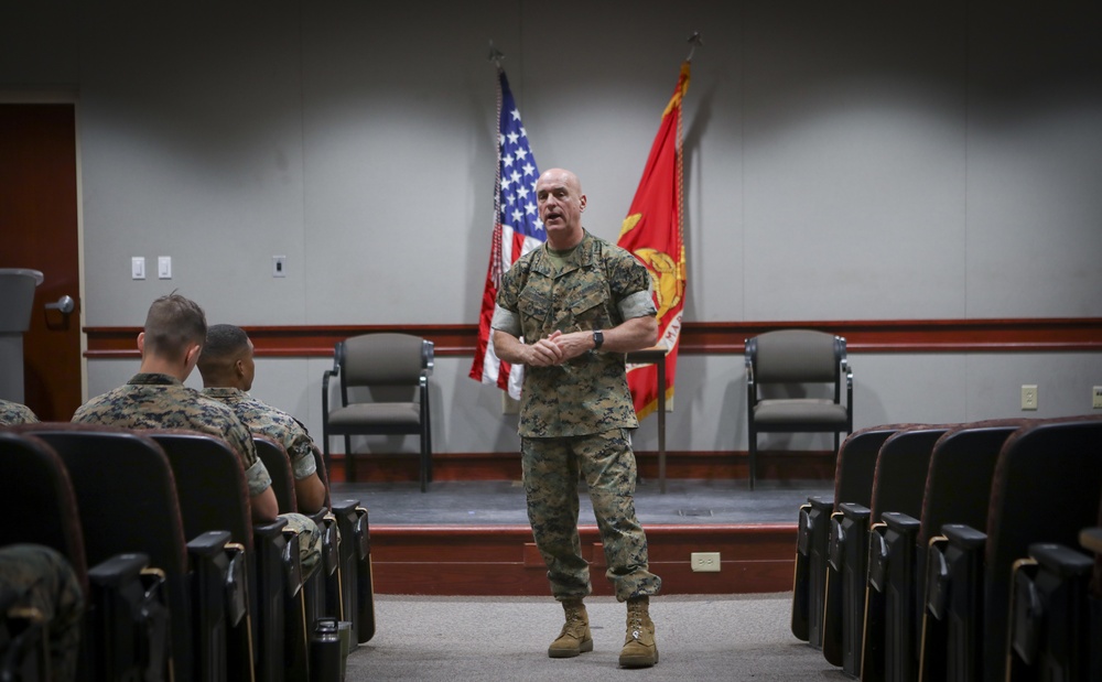 Lt. Gen Ottignon's Visit to Camp Johnson