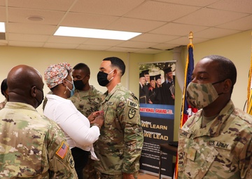 661st MP promotion ceremony