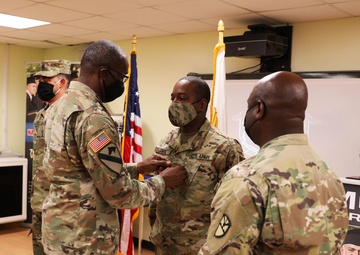 661st MP promotion ceremony