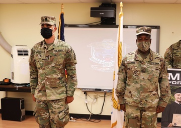 661st MP promotion ceremony
