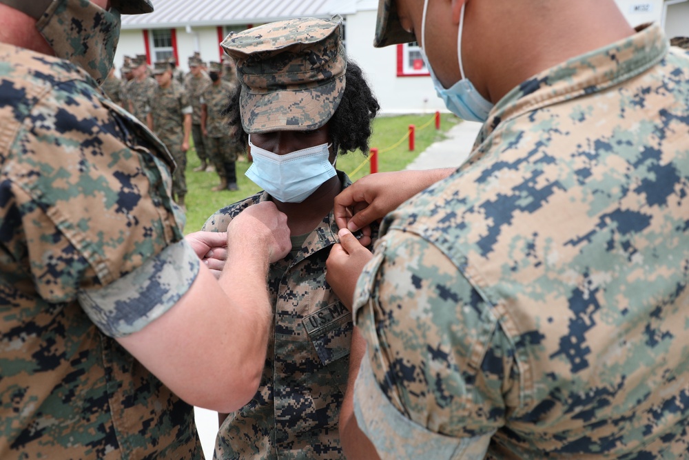 Length of Service awards and promotions ceremony