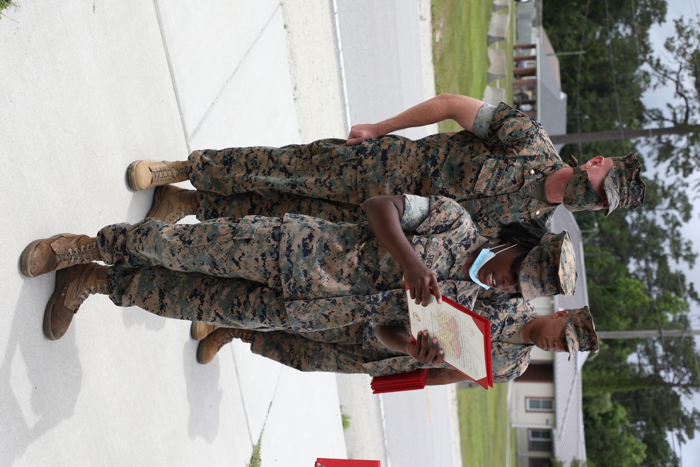 Length of Service awards and promotions ceremony