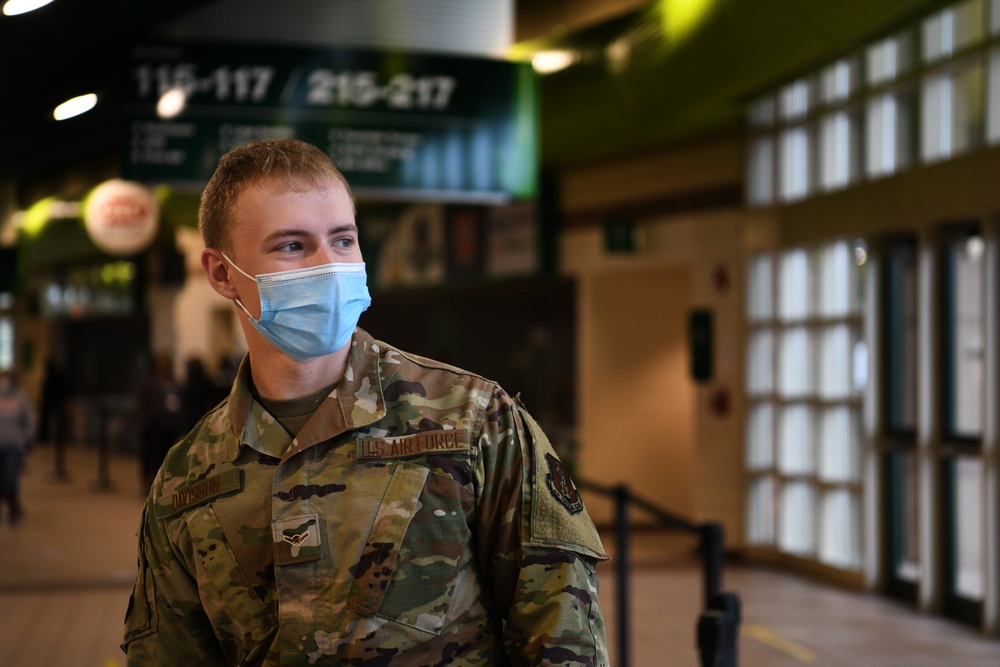 178th Wing Airmen support vaccination efforts