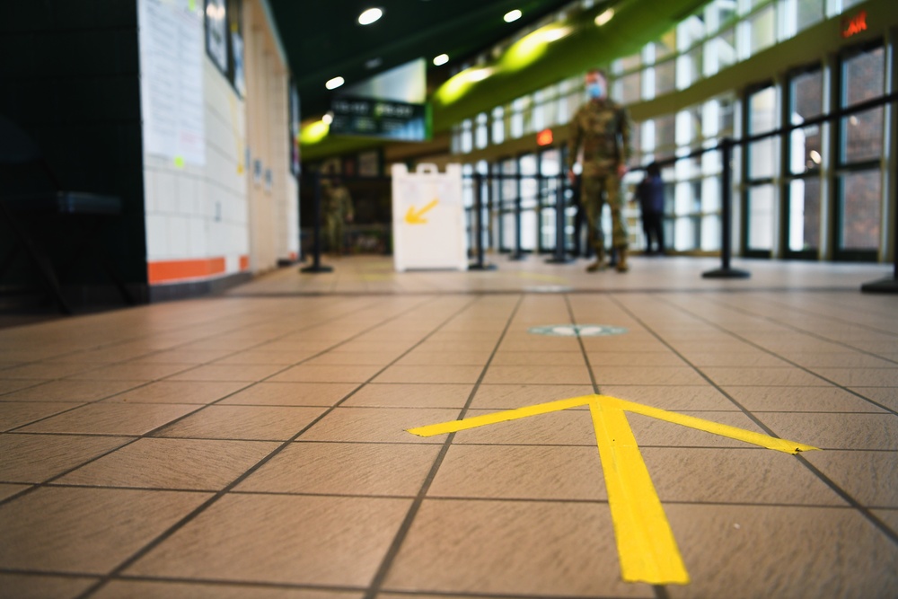 178th Wing Airmen support vaccination efforts