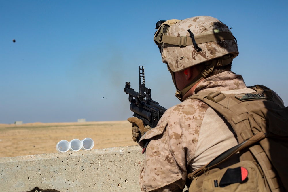 15th MEU Marines participate in high explosive range