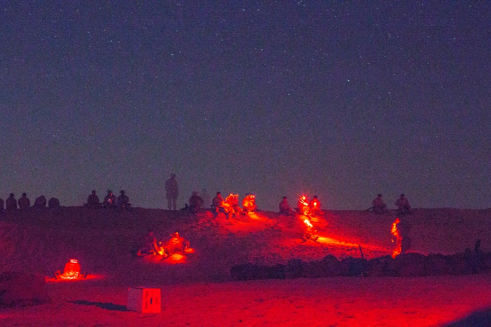 15th MEU Marines participate in high explosive range