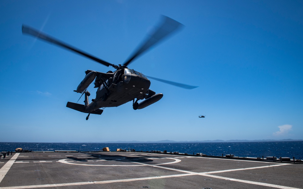 1-228th Aviation Regiment, U.S. Coast Guard complete overwater survival training