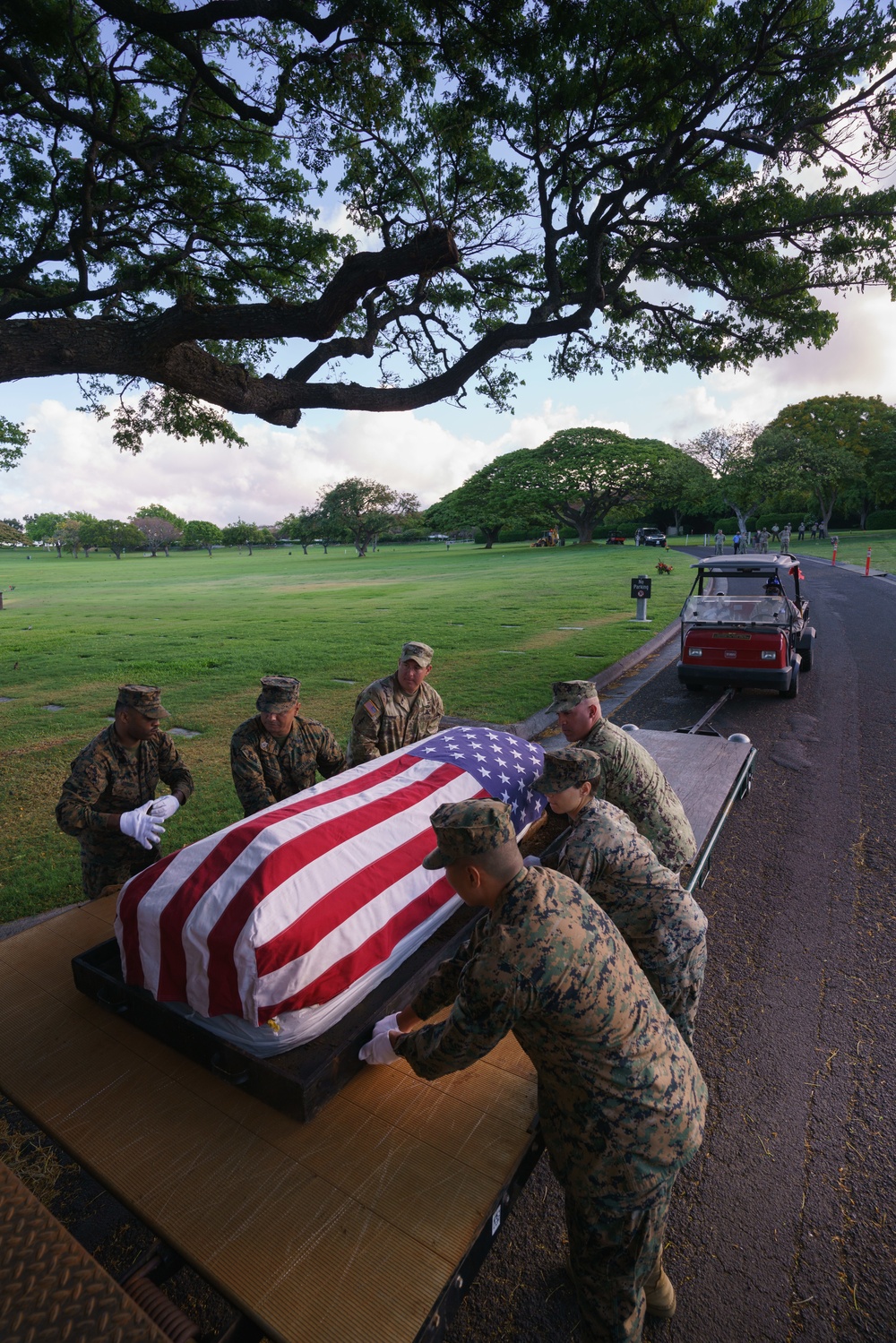 Disinterment Ceremony June 7, 2021