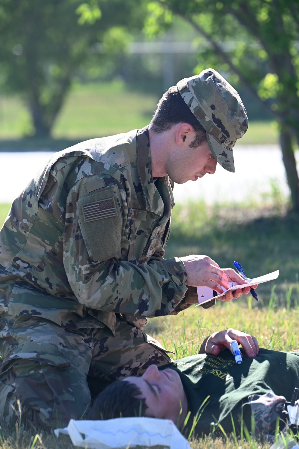 119th Medical Group gets hands on TCCC training during unit exercise