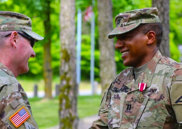 Award Presentation for Capt. Andrew J. Matijwec