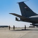 U.S. Air Force Ground And Flight Crew Inspect The Aircraft