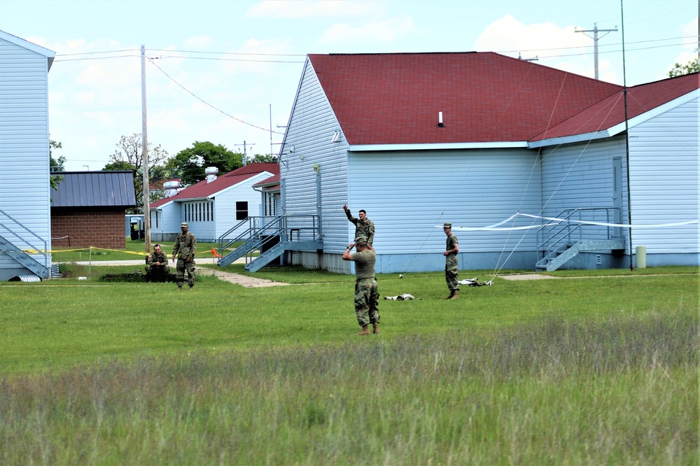 Troop operations at Fort McCoy