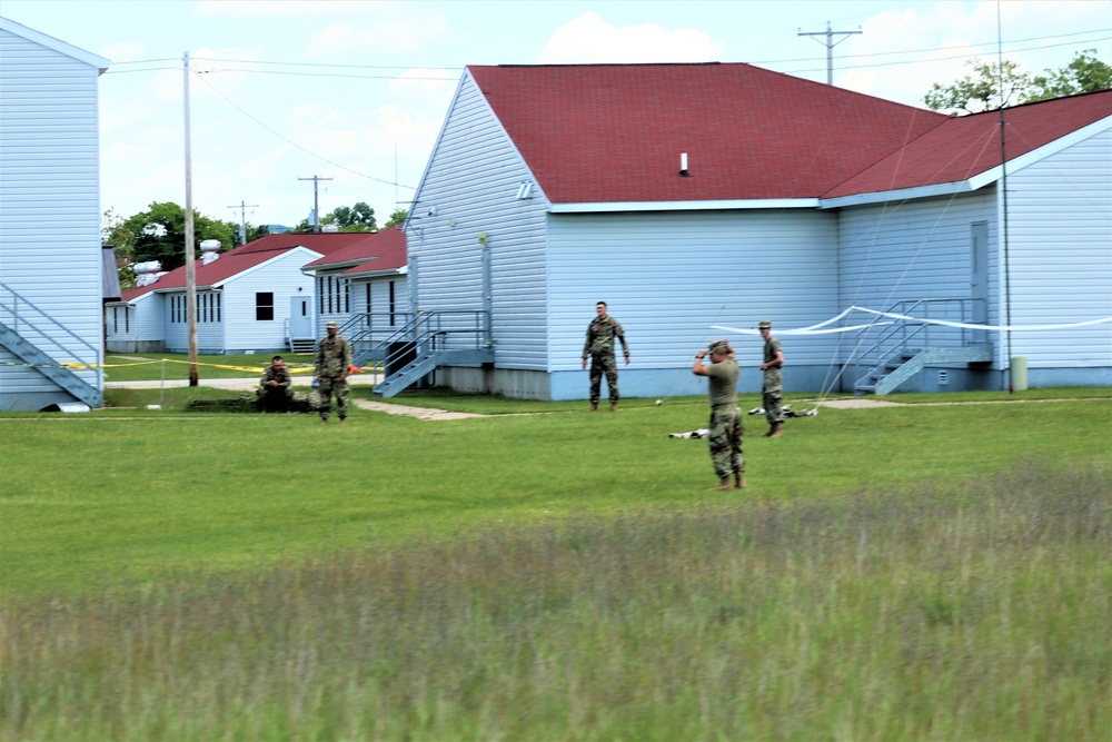 Troop operations at Fort McCoy