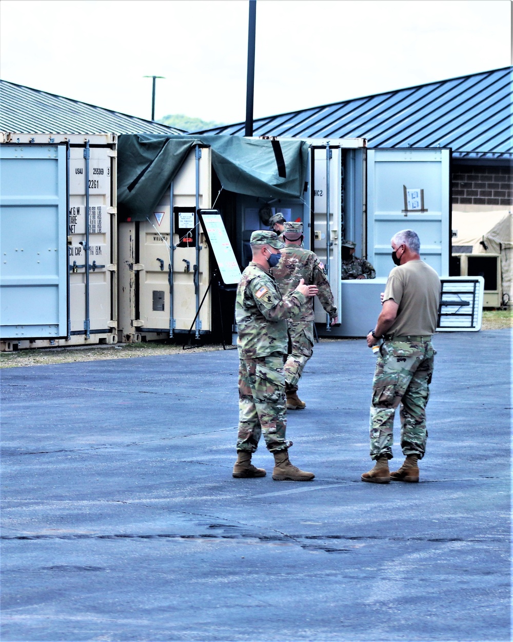 Troop operations at Fort McCoy