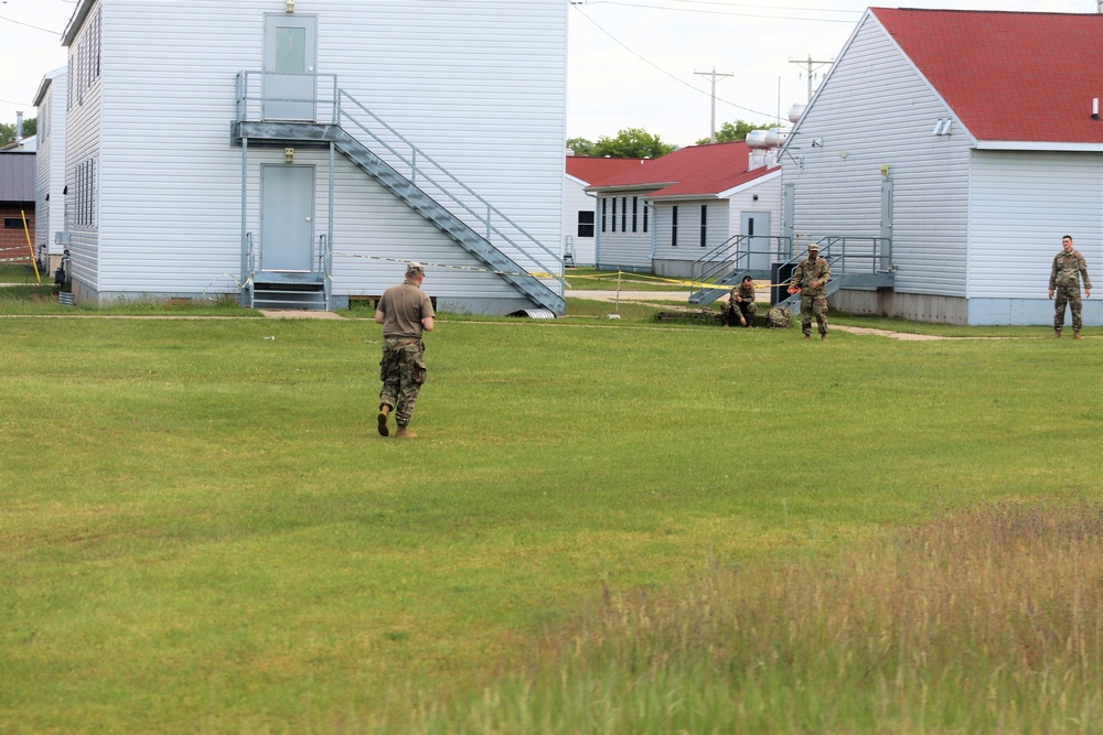 Troop operations at Fort McCoy