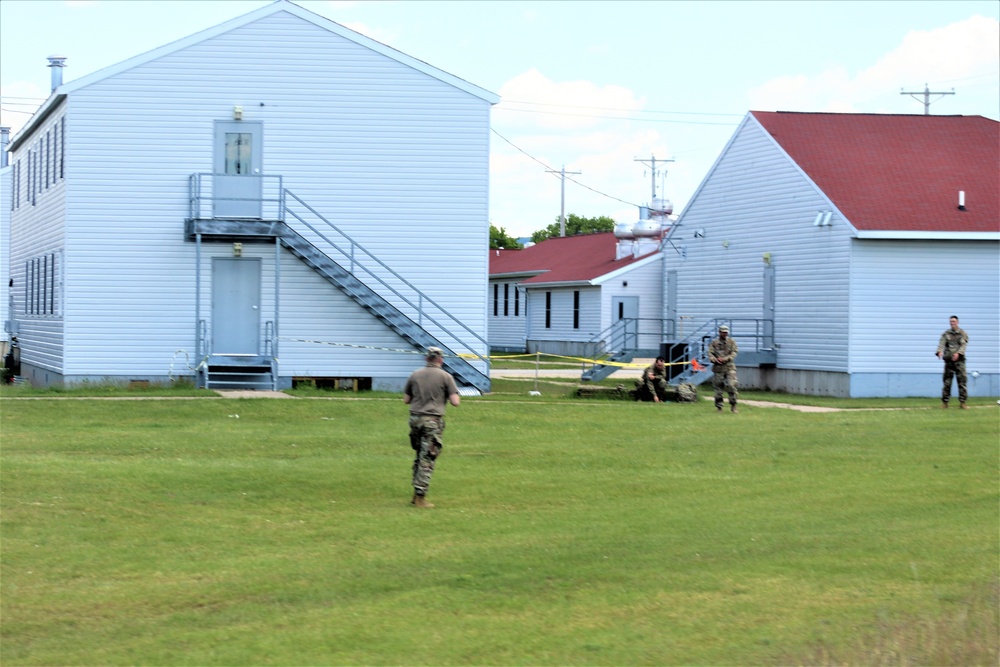 Troop operations at Fort McCoy