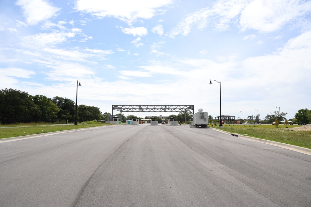 Division Street Gate entrance project continues