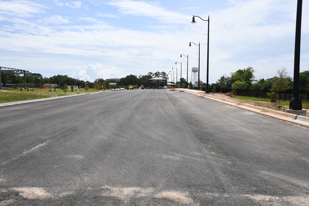 Division Street Gate entrance project continues