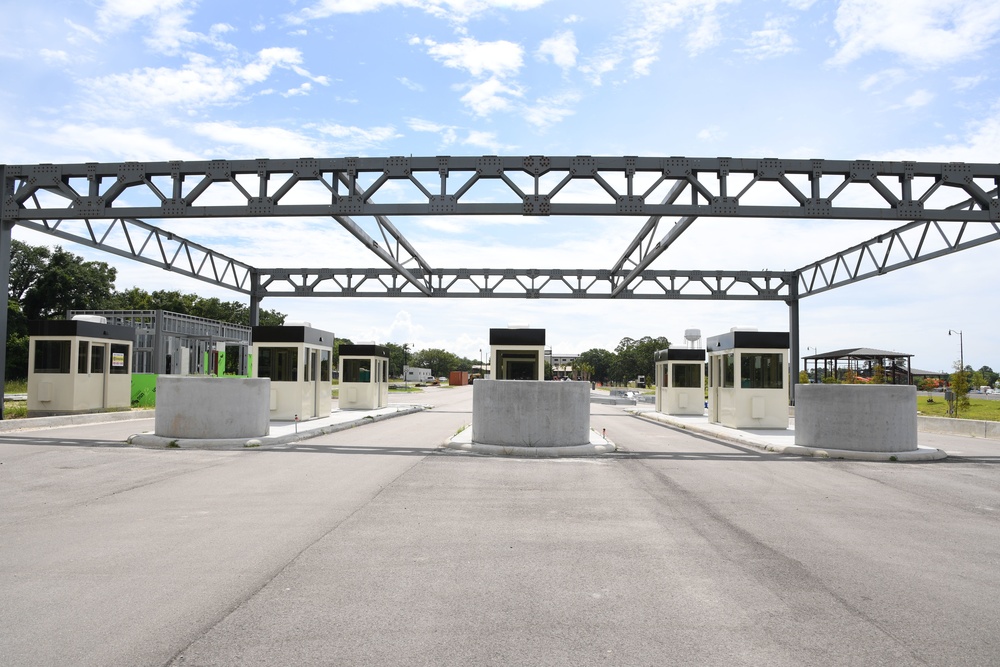 Division Street Gate entrance project continues