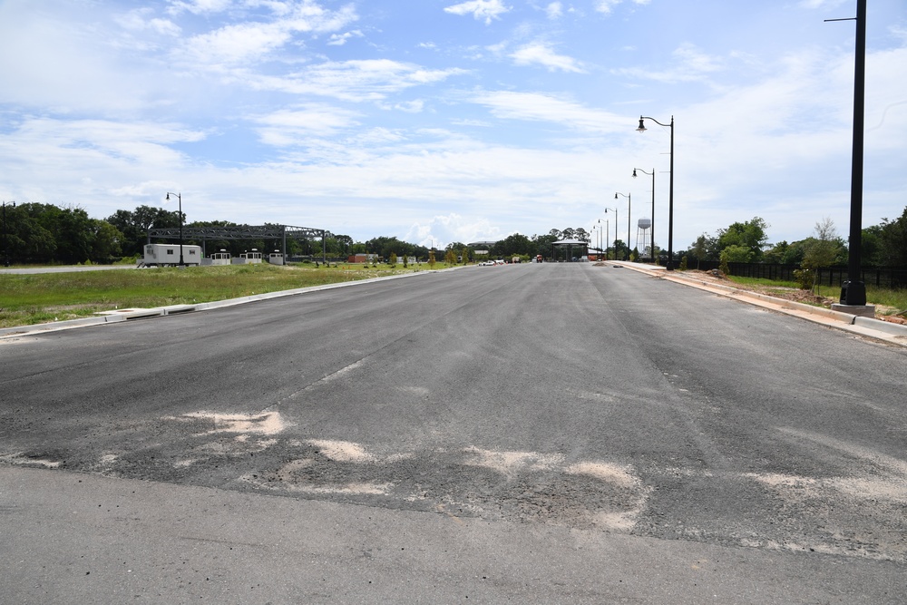 Division Street Gate entrance project continues