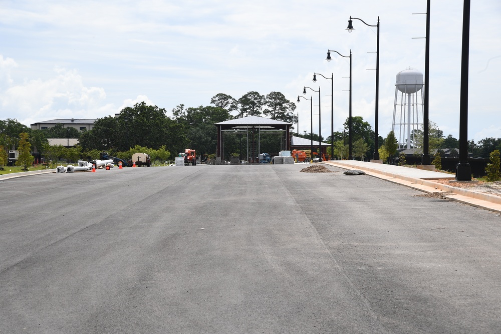 Division Street Gate entrance project continues