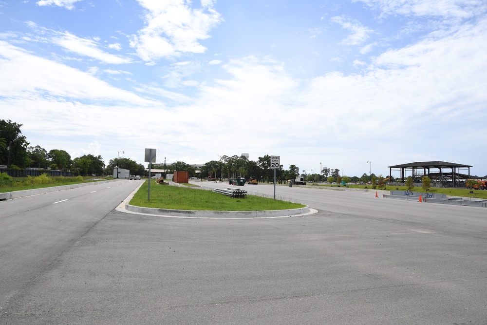 Division Street Gate entrance project continues