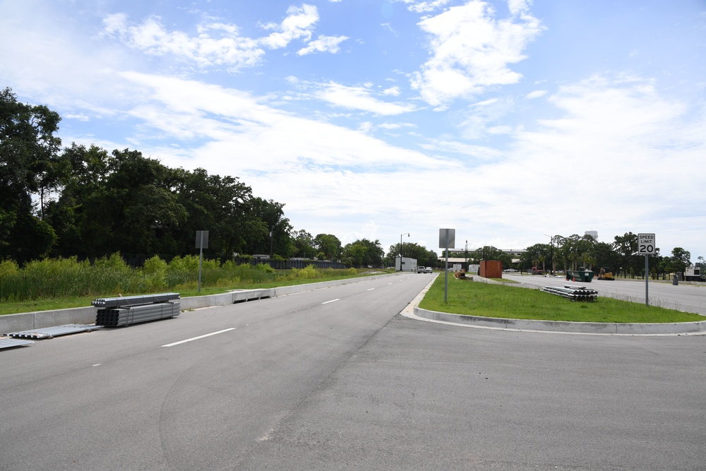 Division Street Gate entrance project continues