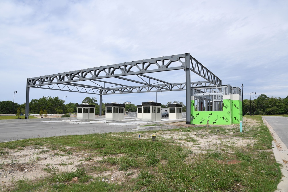 Division Street Gate entrance project continues