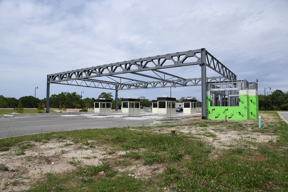 Division Street Gate entrance project continues