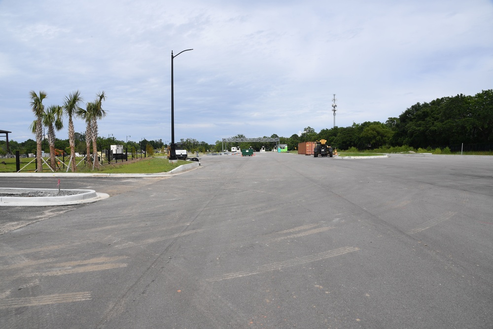 Division Street Gate entrance project continues