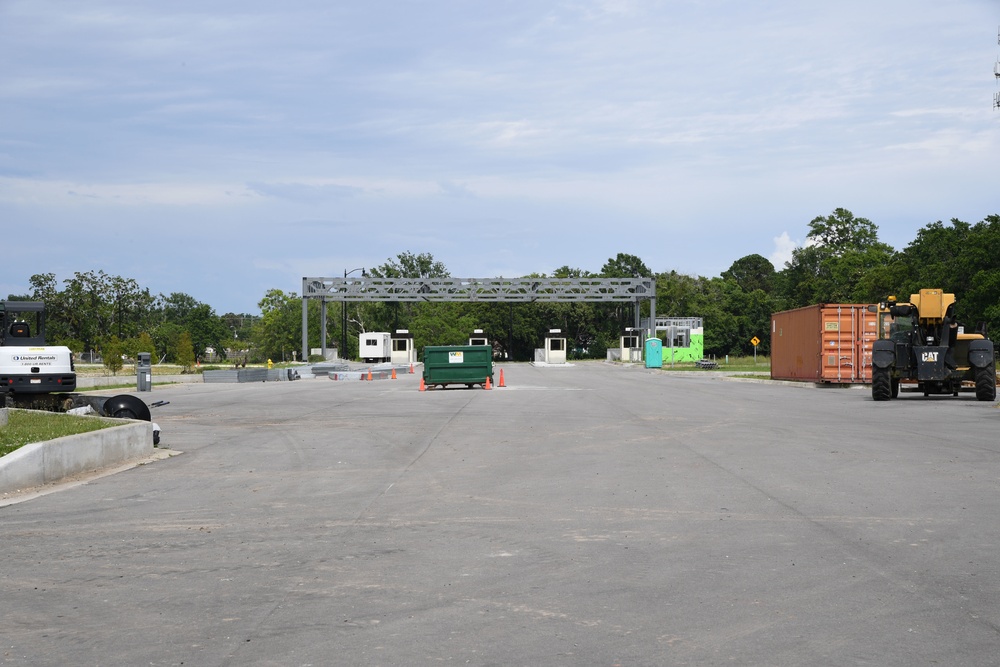 Division Street Gate entrance project continues