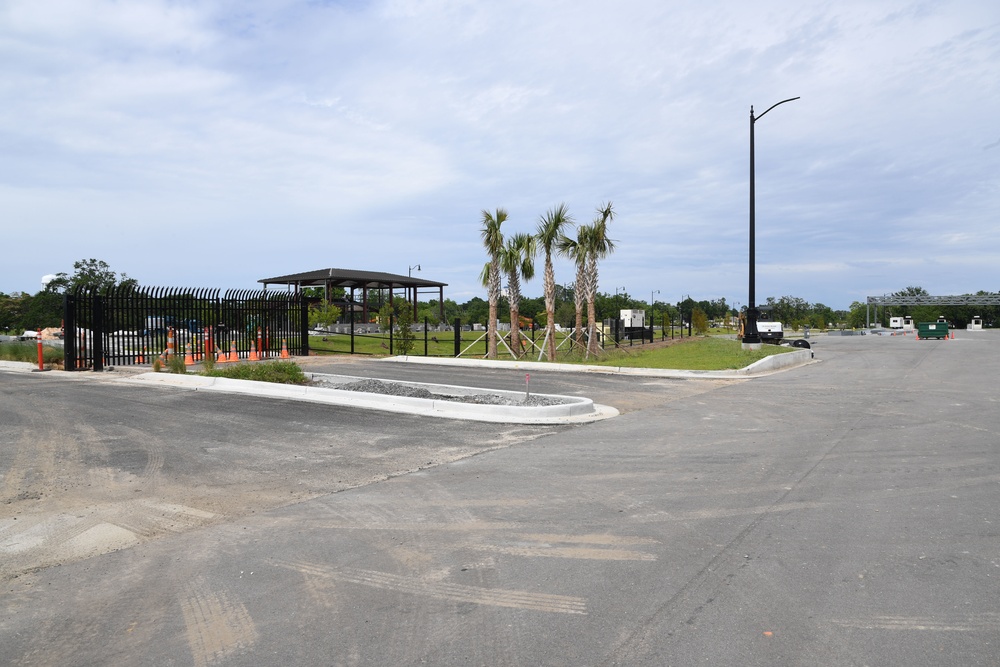 Division Street Gate entrance project continues